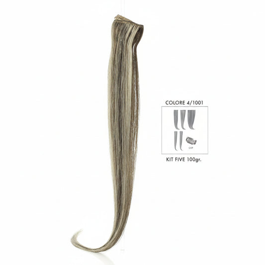DI BIASE HAIR - Extension Clip 5 pezzi - 100 gr | 4/1001