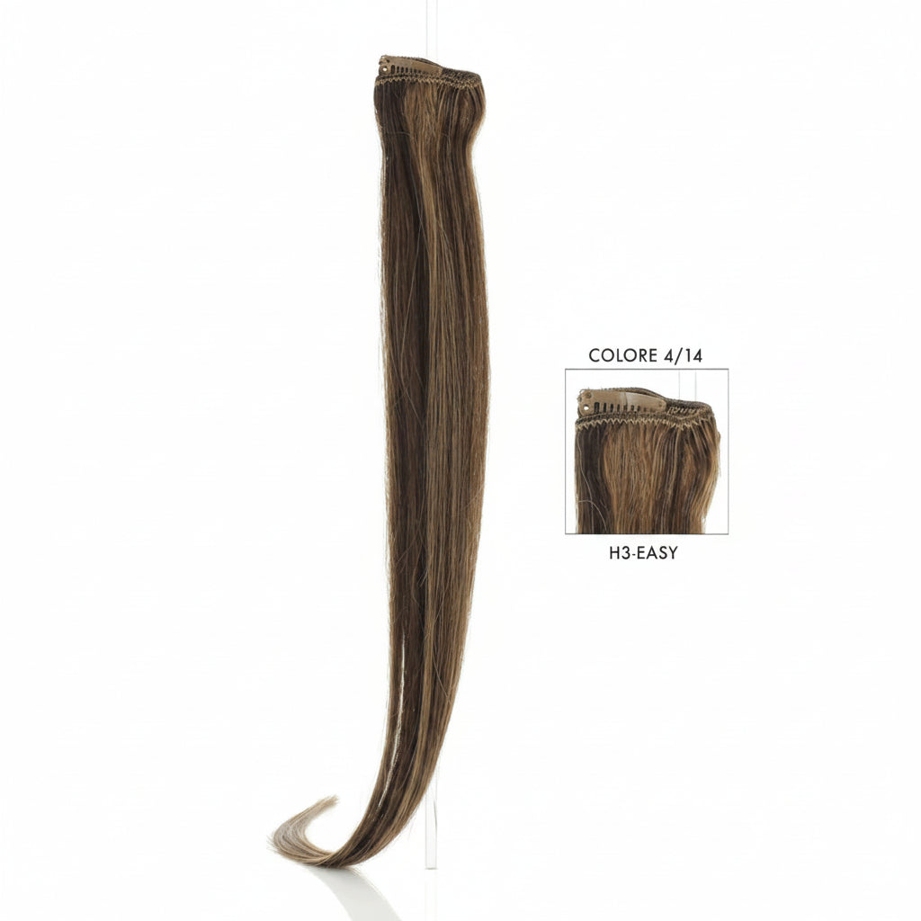 DI BIASE HAIR - Extension Clip 3 pezzi - 60 gr | 4/14