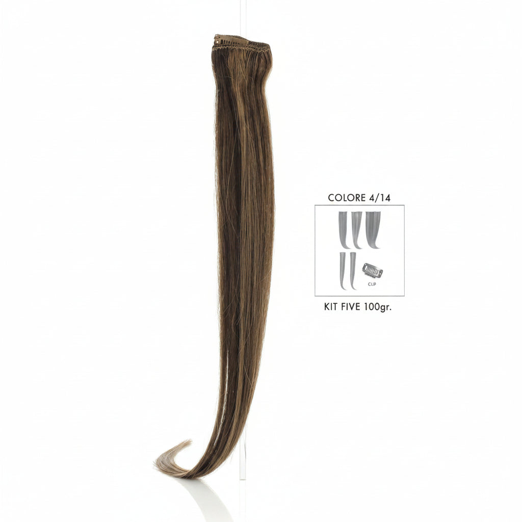 DI BIASE HAIR - Extension Clip 5 pezzi - 100 gr | 4/14