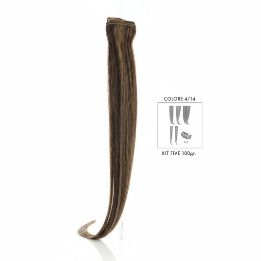 DI BIASE HAIR - Extension Clip 5 pezzi - 100 gr | 4/14