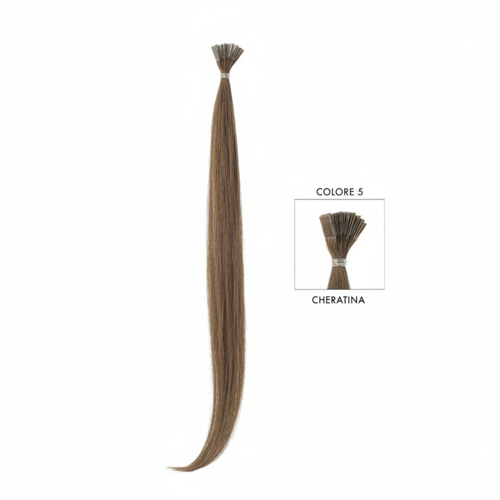 DI BIASE HAIR - Cheratina Naturale Liscio | 5 Biondo Chiaro