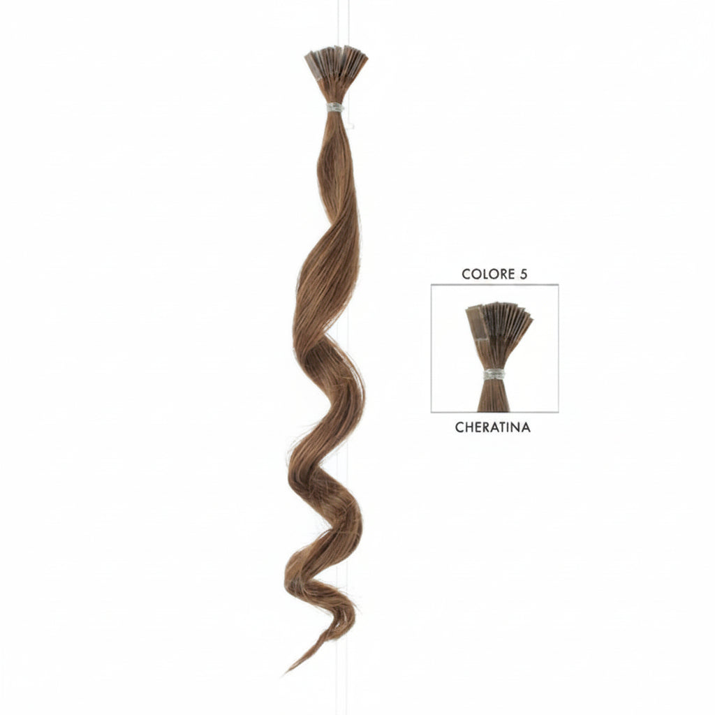 DI BIASE HAIR - Cheratina Naturale Ondulato | 5 Biondo Chiaro