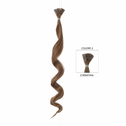 DI BIASE HAIR - Cheratina Naturale Ondulato | 5 Biondo Chiaro