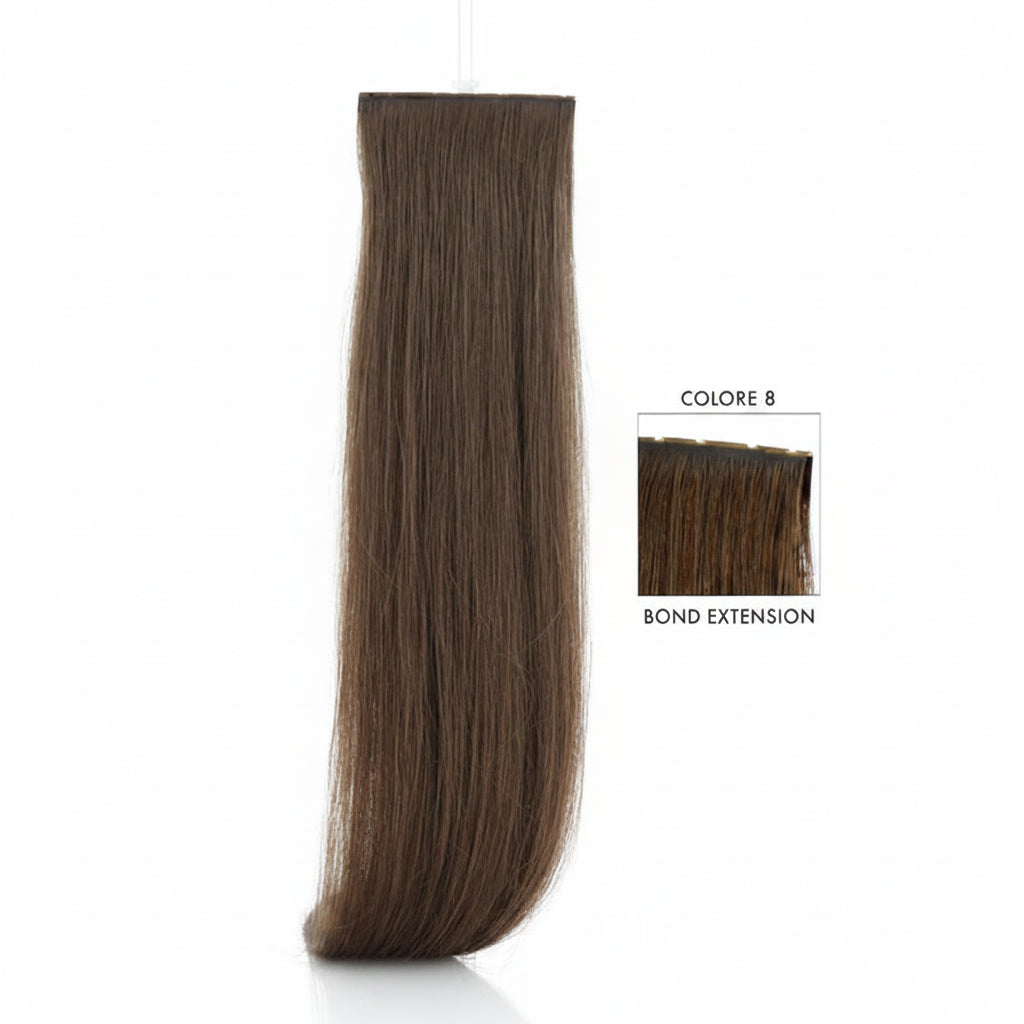 DI BIASE HAIR - BOND EXTENSION 15 gr | 8 Biondo Scuro Naturale