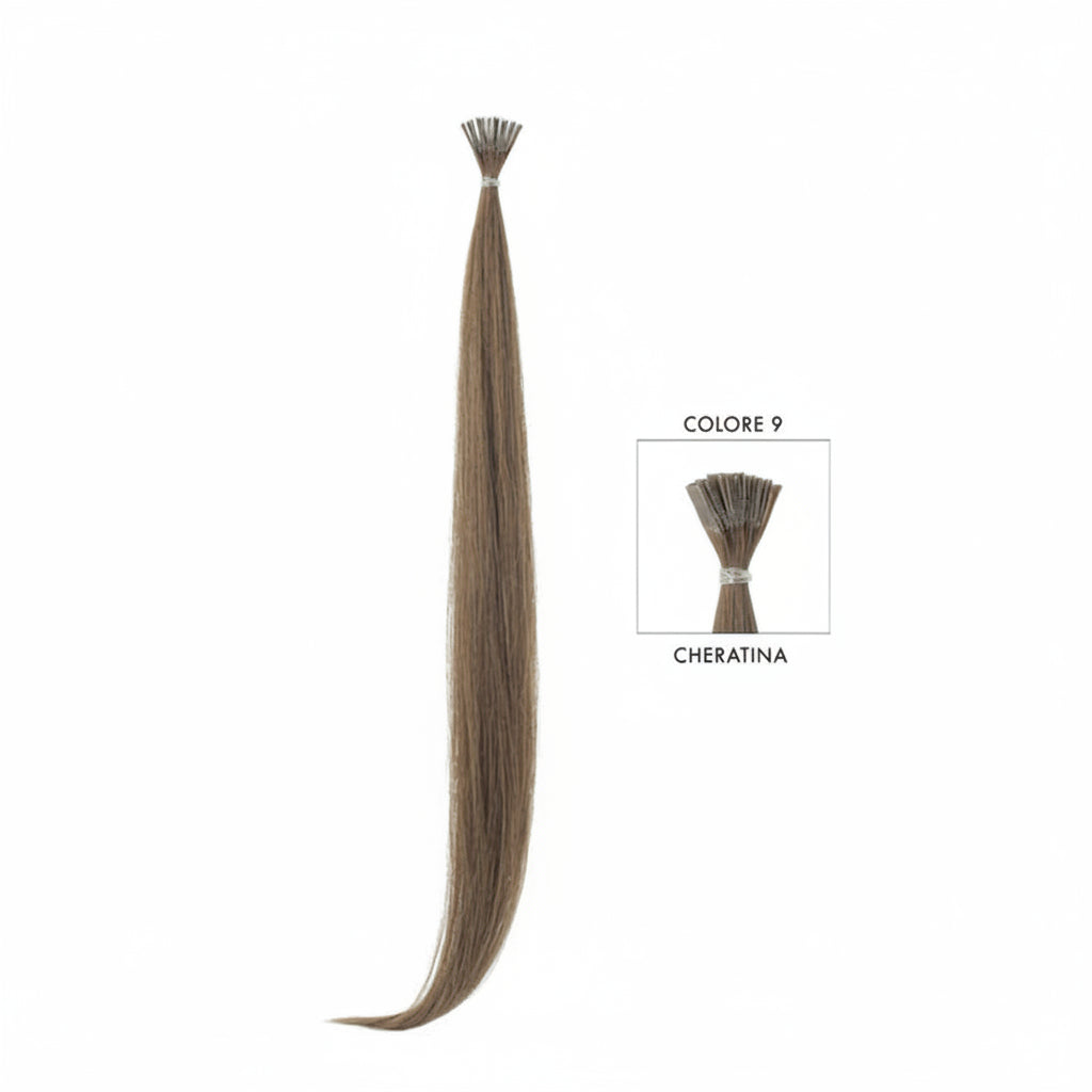DI BIASE HAIR - Cheratina Naturale 1 gr Liscio | 9 Biondo Scuro Naturale Dorato