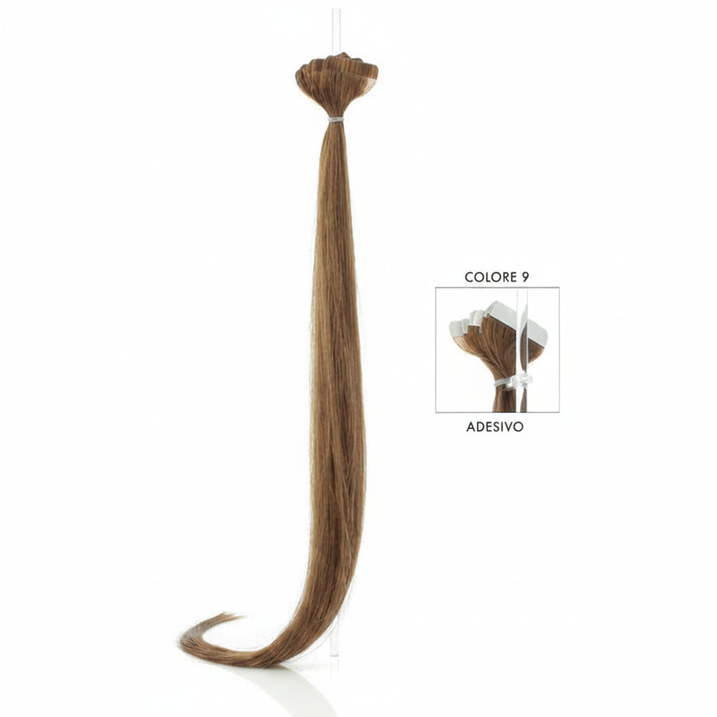 DI BIASE HAIR - Adesivo Liscio 2.5 gr | 9 Biondo Dorato Rame