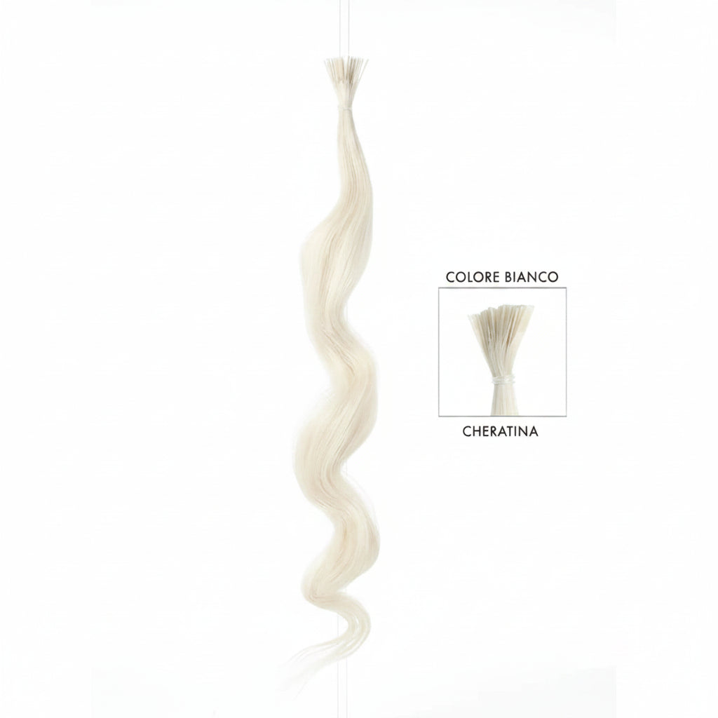 DI BIASE HAIR - Cheratina naturale 1gr ondulato | Bianco