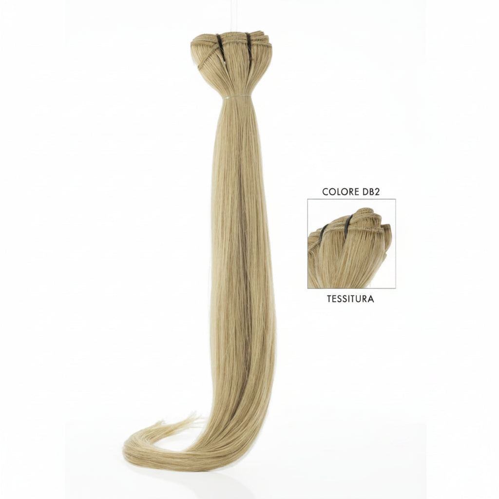 DI BIASE HAIR - Tessitura liscia 100 gr | DB2 Biondo Dorato Chiaro