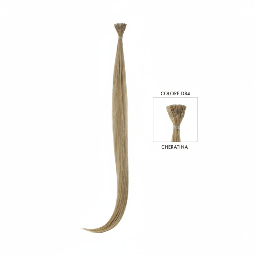 DI BIASE HAIR - Cheratina Naturale Liscio | DB4 Biondo Chiaro Dorato