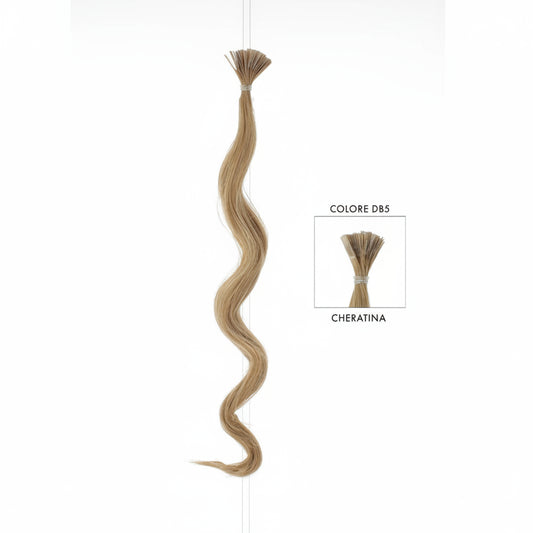 DI BIASE HAIR - Cheratina Naturale Ondulato | DB5 Biondo Chiaro Sabbia