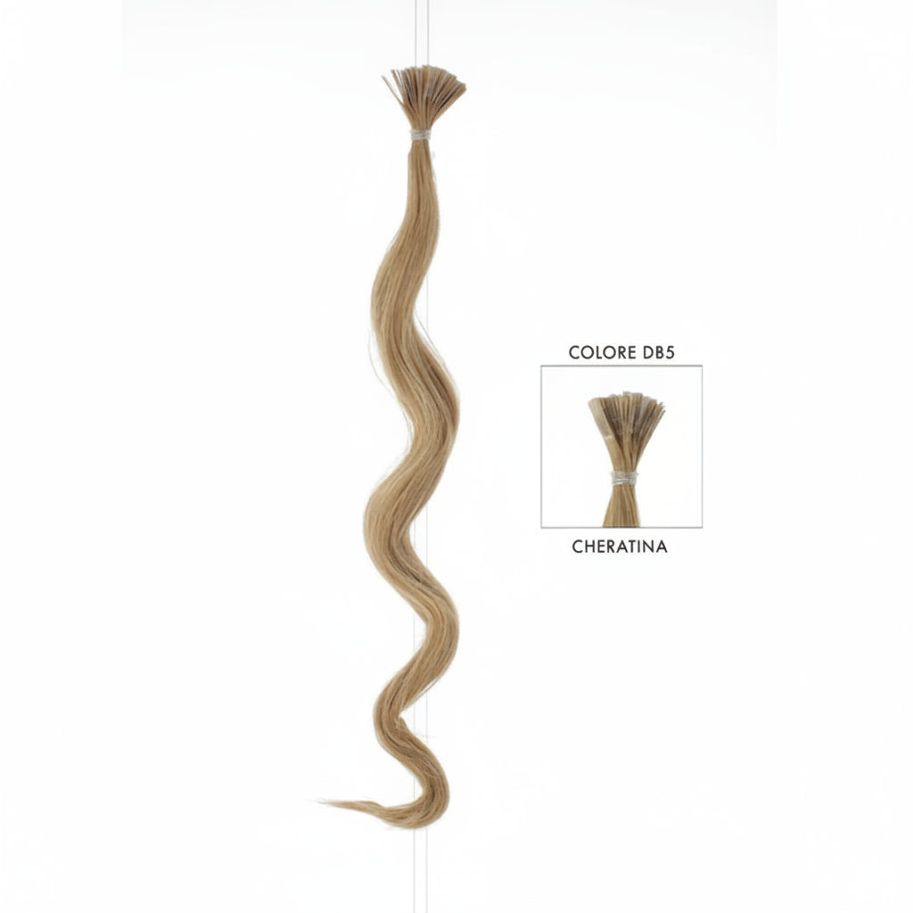 DI BIASE HAIR - Cheratina naturale 1gr ondulato | DB5 Biondo Chiaro Sabbia