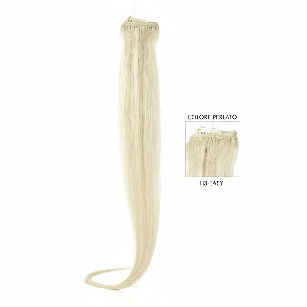 DI BIASE HAIR - Extension Clip 3 pezzi - 60 gr | Perlato