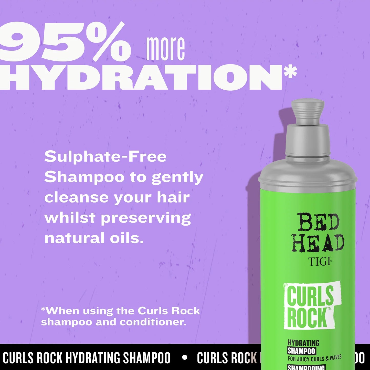 Curls Rock Hydrating Shampoo for Juicy Curls and Waves
