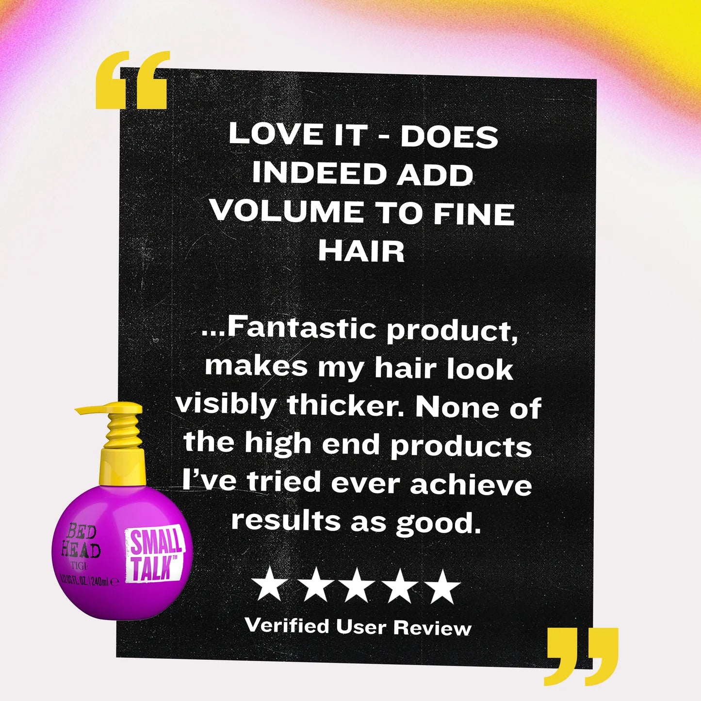 Small Talk™ Hair Thickening Cream