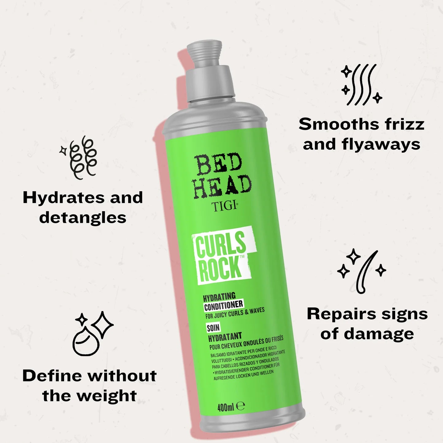 Curls Rock Hydrating Conditioner for Juicy Curls and Waves