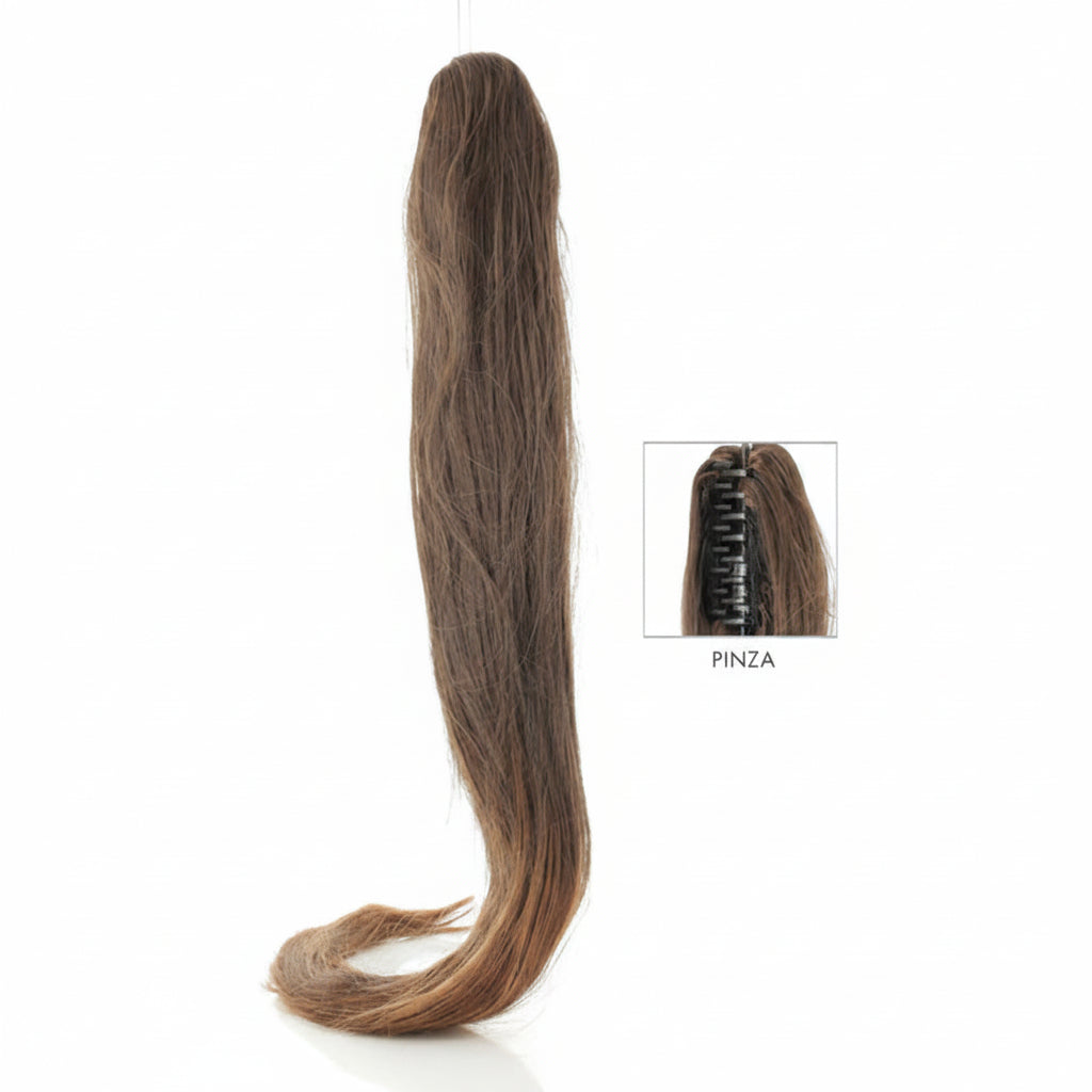 DI BIASE HAIR - Toupet Maya liscio 60 cm | 2/6