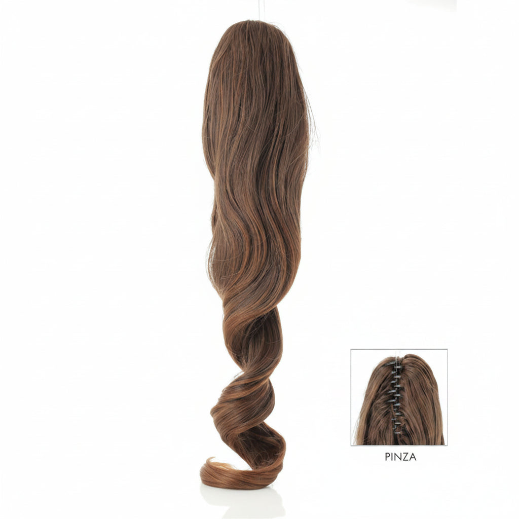 DI BIASE HAIR - Toupet Chiara ondulato 60 cm | 2/6