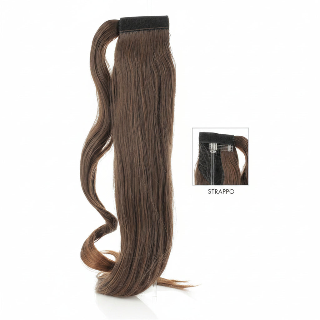 DI BIASE HAIR - Toupet Serena liscio 60 cm | 2/6