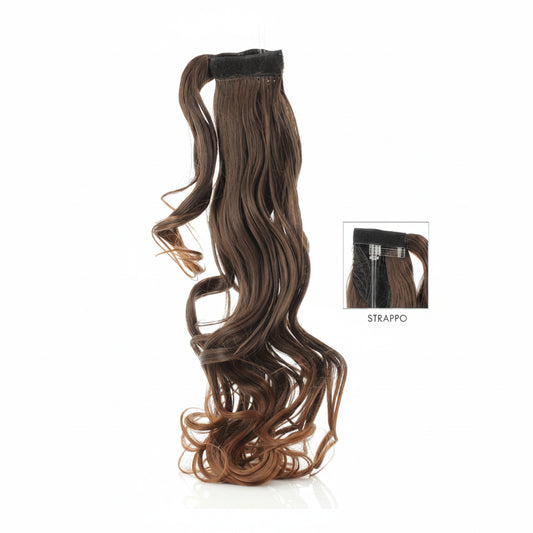 DI BIASE HAIR - Toupet Morena ondulato 60 cm | 2/6