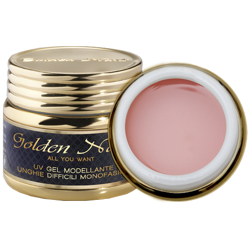 GOLDEN NAILS PROFESSIONAL -  UV Gel Modellante Unghie Difficili Monofasico