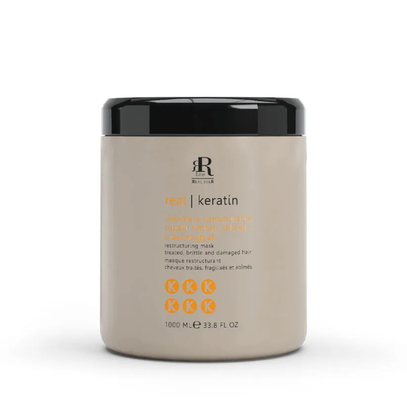 RR Real Star - Conditioner Ristrutturante Capelli Trattati, Sfibrati e Danneggiati