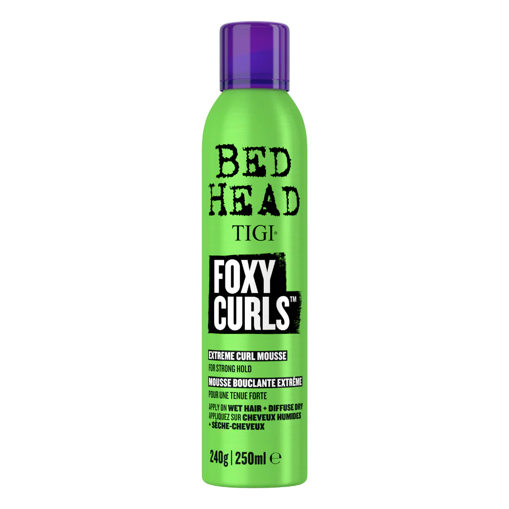 Foxy Curls™ Curly Hair Mousse for Strong Hold