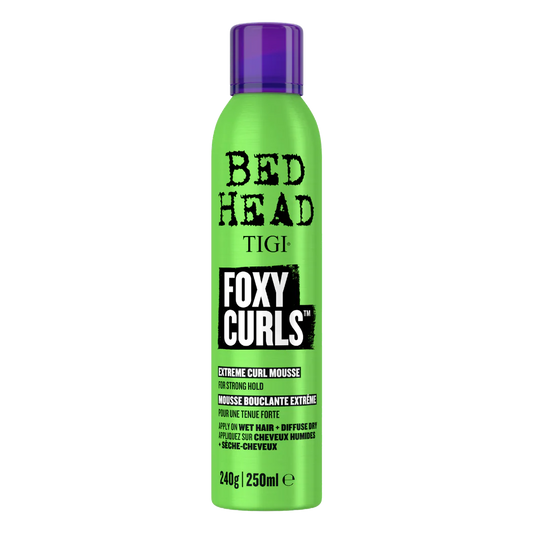 Foxy Curls™ Curly Hair Mousse for Strong Hold