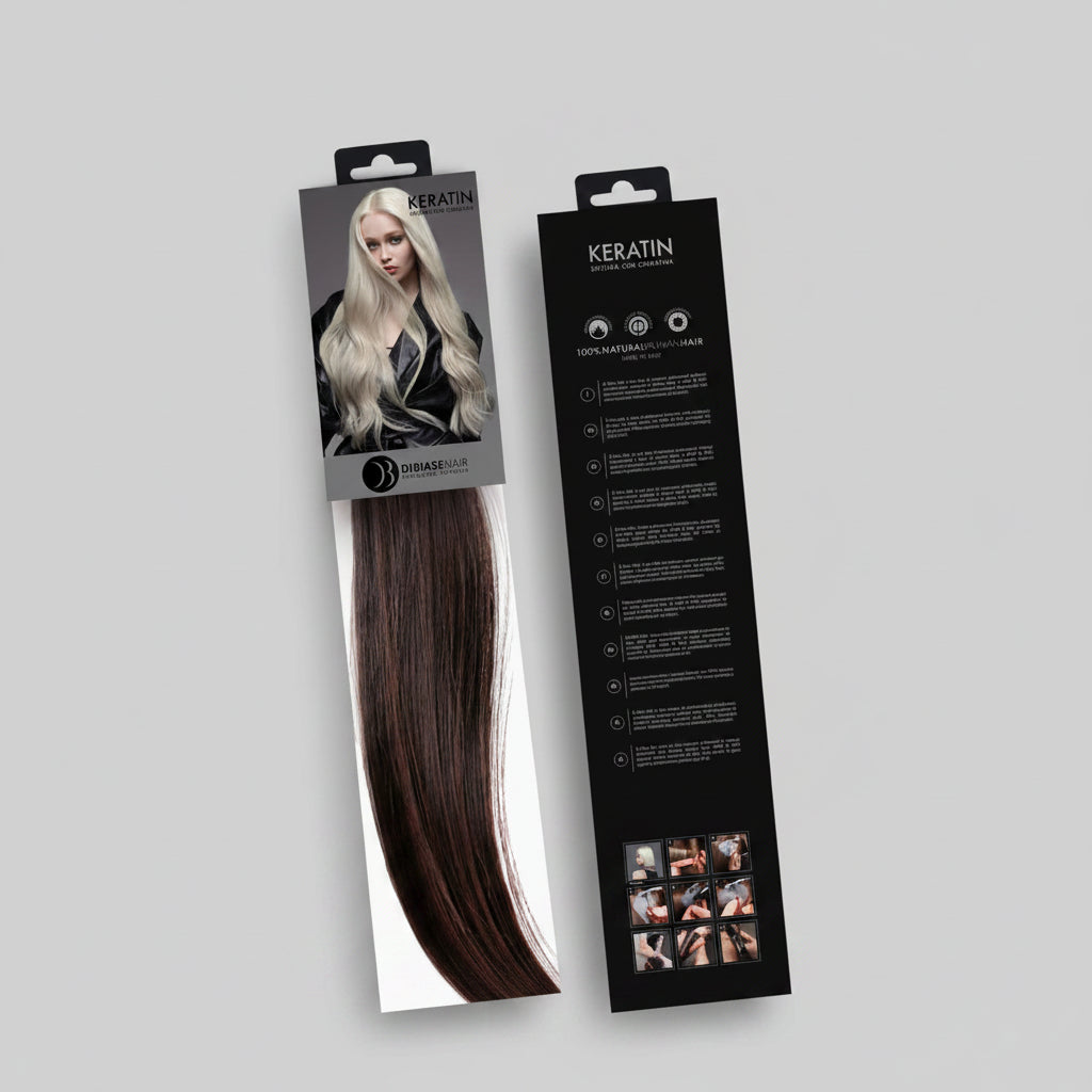 DI BIASE HAIR - Cheratina Naturale Liscio | 1B Nero