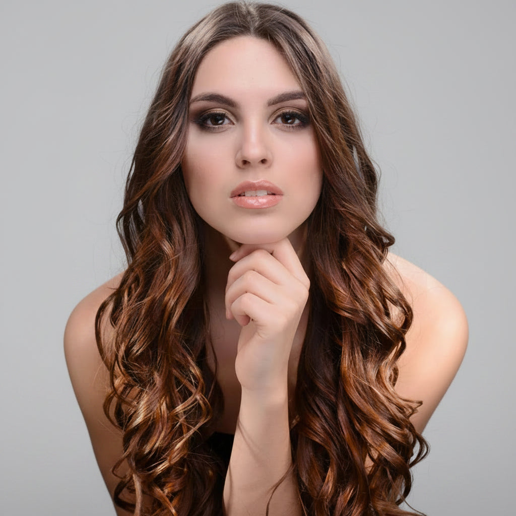 DI BIASE HAIR - Cheratina Naturale Ondulato | 33 Castano Mogano Chiaro