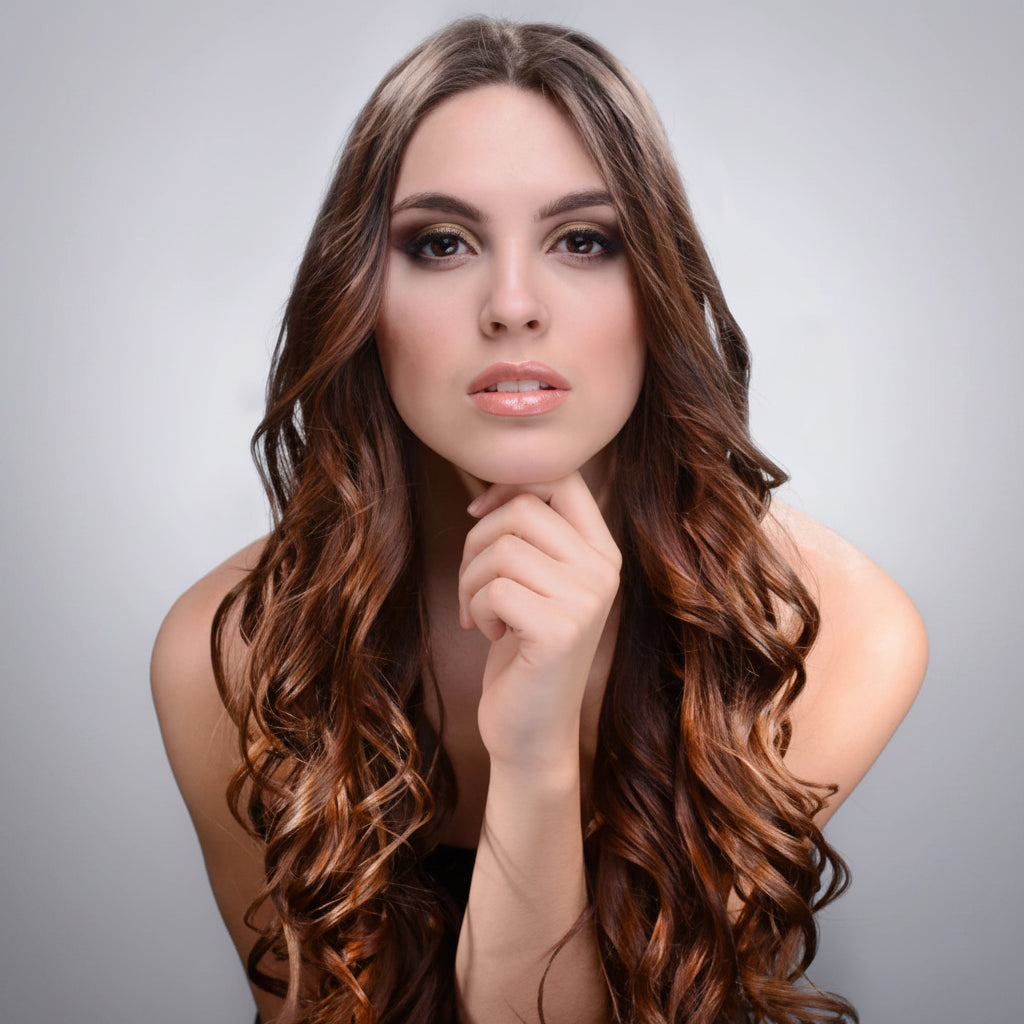 DI BIASE HAIR - Cheratina naturale 1gr ondulato | 33 Castano Mogano Chiaro