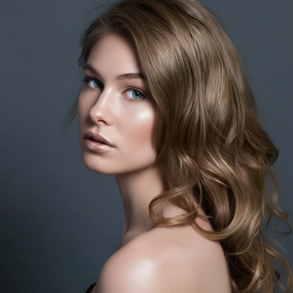 DI BIASE HAIR - Cheratina Naturale Ondulato | 9 Biondo Scuro Naturale Dorato