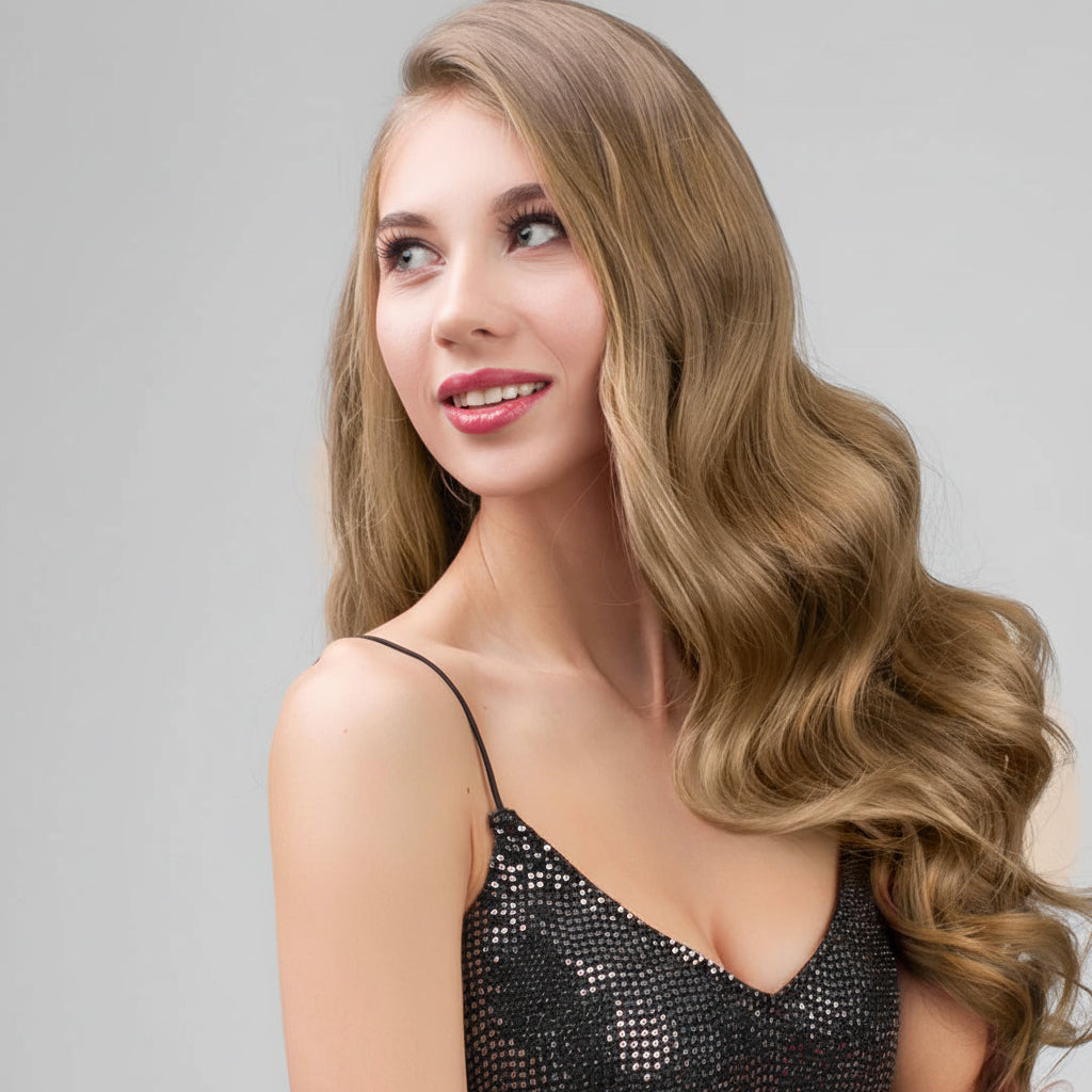 DI BIASE HAIR - Cheratina Naturale Ondulato | DB5 Biondo Chiaro Sabbia