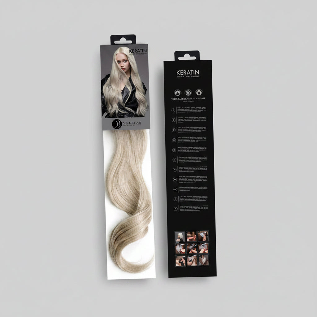 DI BIASE HAIR - Cheratina Naturale Ondulato | 24 Biondo Cenere