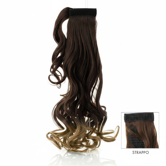 DI BIASE HAIR - Toupet Gaia ondulato 70cm | 4/14