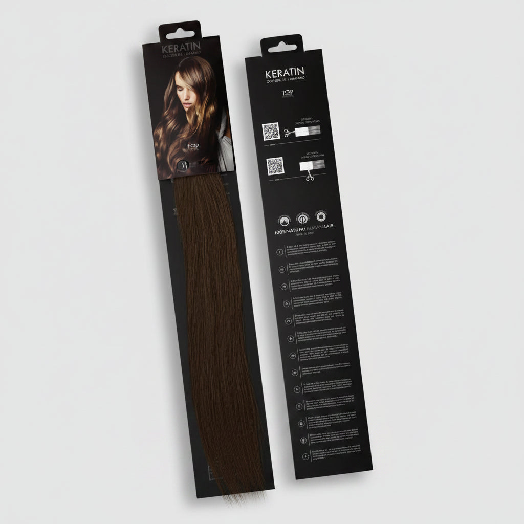 DI BIASE HAIR - Cheratina naturale 1gr ondulato | 1B Nero