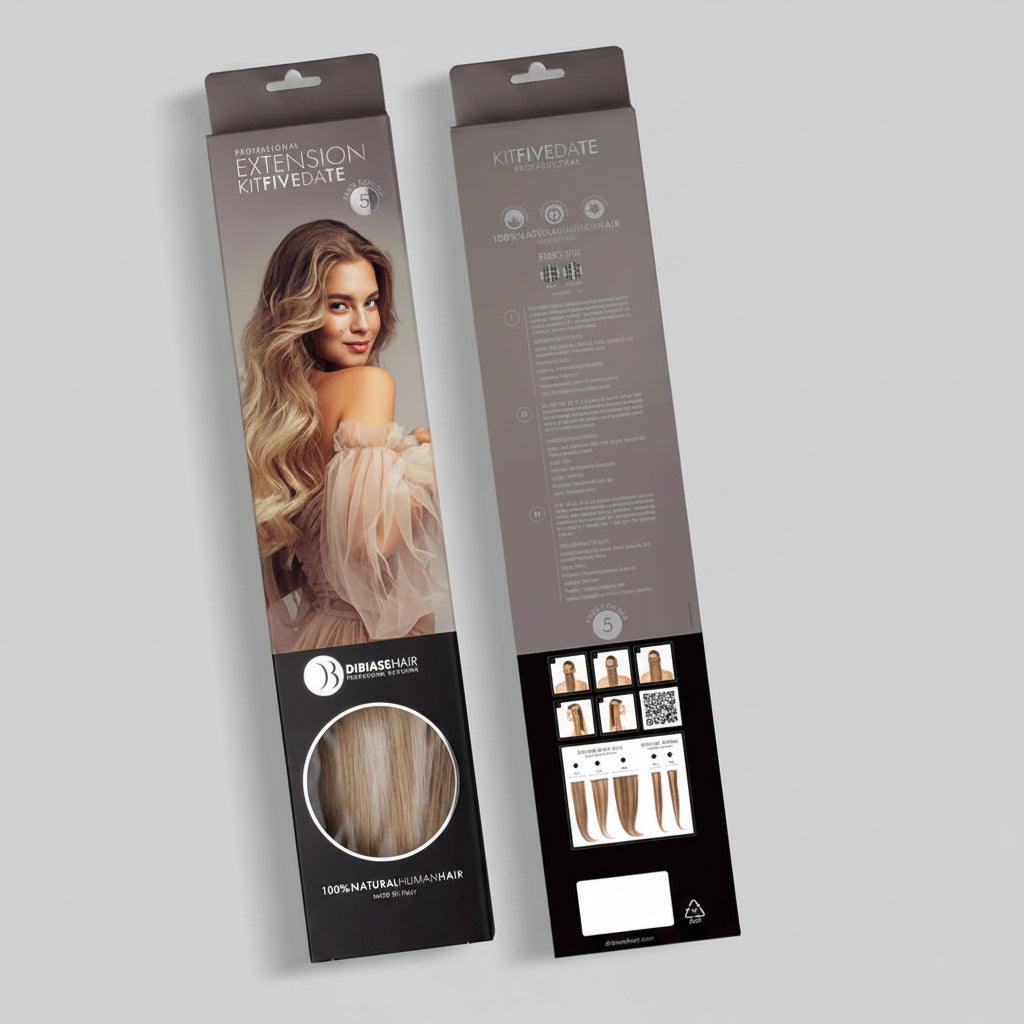 DI BIASE HAIR - Extension Clip 5 pezzi - 100 gr | 20/DB3
