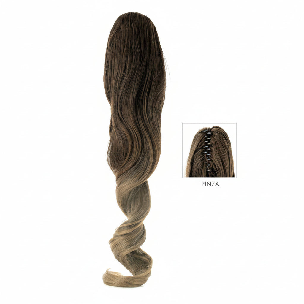 DI BIASE HAIR - Toupet Chiara ondulato 60 cm | 18/24
