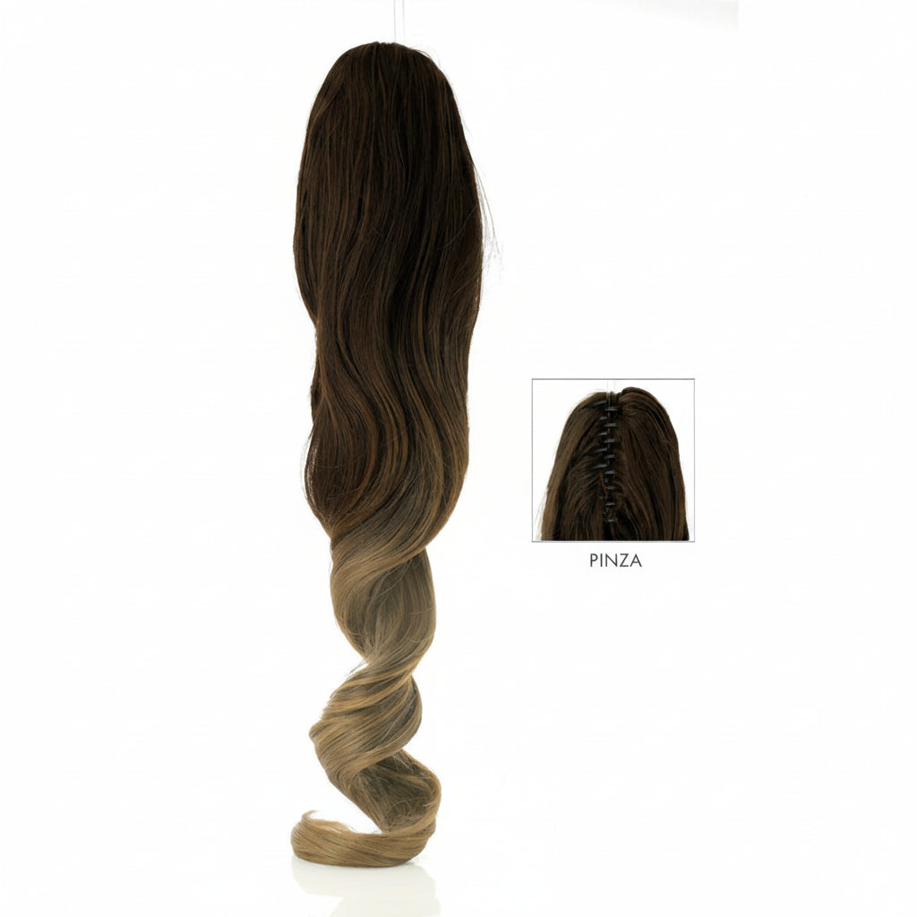 DI BIASE HAIR - Toupet Chiara ondulato 60 cm | 4/14