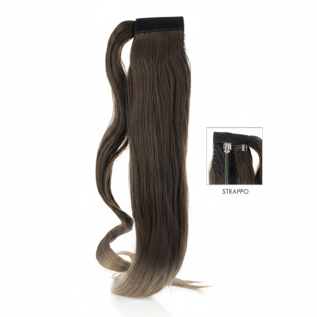 DI BIASE HAIR - Toupet Egizia Liscio 70 cm | 18/24