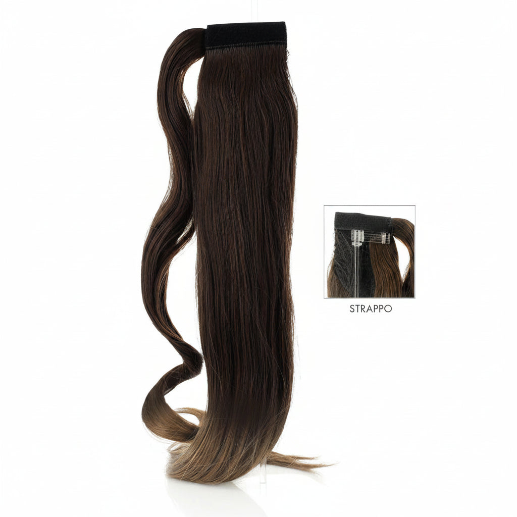 DI BIASE HAIR - Toupet Serena liscio 60 cm | 4/14
