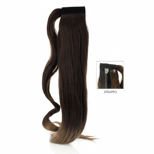 DI BIASE HAIR - Toupet Serena liscio 60 cm | 4/14