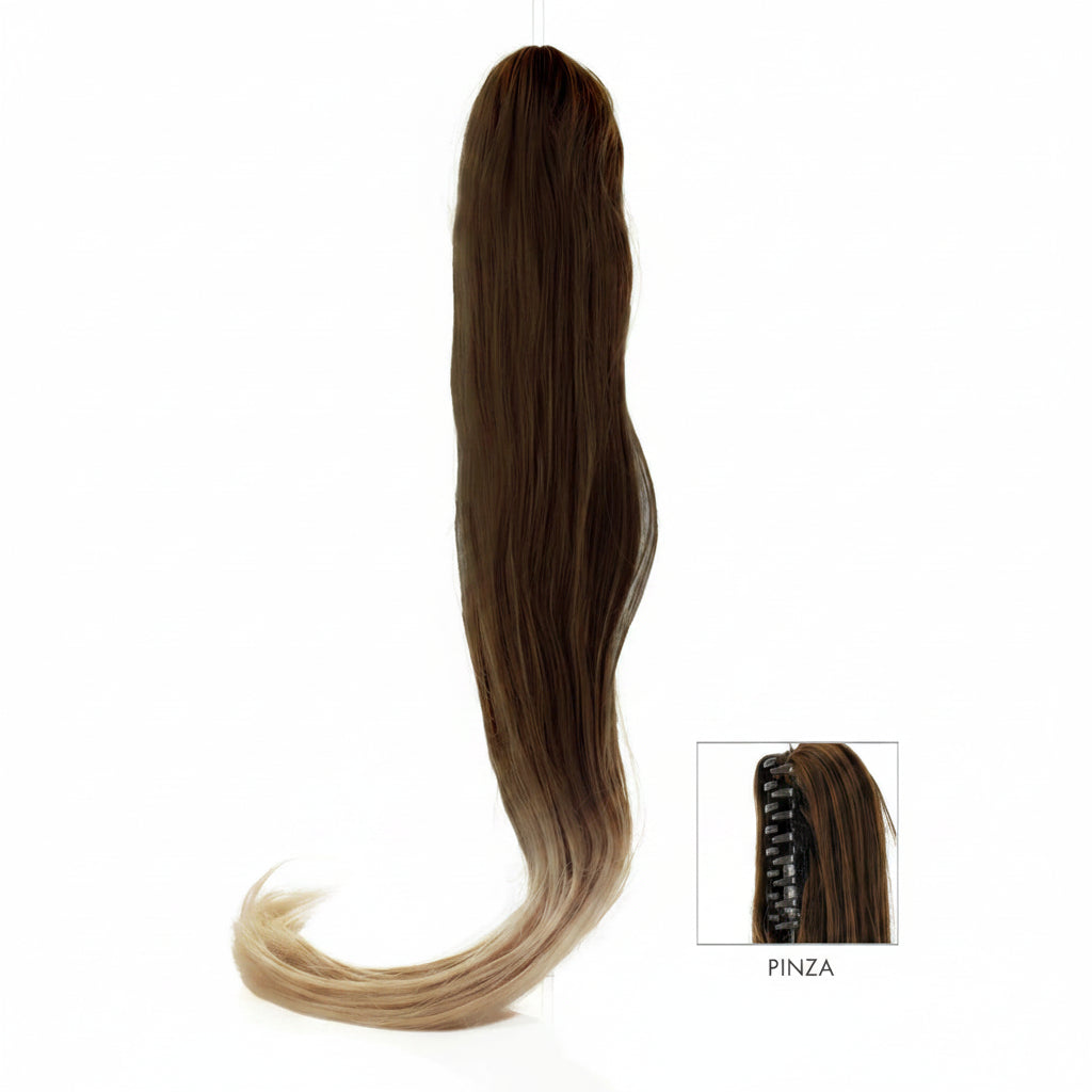 DI BIASE HAIR - Toupet Maya liscio 60 cm | 4/14