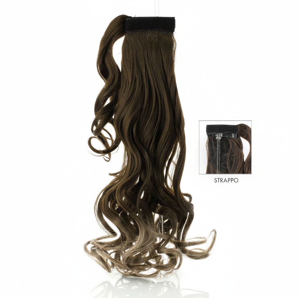 DI BIASE HAIR - Toupet Gaia ondulato 70cm | 18/24